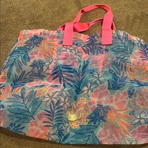 Lilly Pulitzer Vibrant Floral Tote